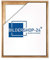 Bildershop-24 Schattenfugenrahmen mit Schattenfuge Lemgo für Keilrahmenbilder und Leinwände 100x150cm Gold Blattgold