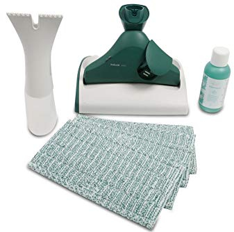 Vorwerk SP 520 Saugwischer Wischsauger Hartbodenreiniger Nassreiniger Komplettset Vorführgerät mit 4 Reinigungstüchern, Dosierflasche und Reinigungskonzentrat - 2 Jahre Garantie