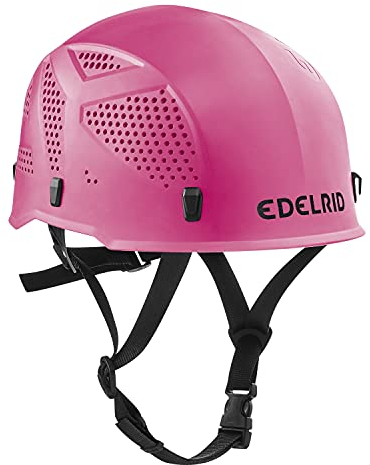 EDELRID Unisex – Casco de Escalada Ultraligero III Granita, Talla única