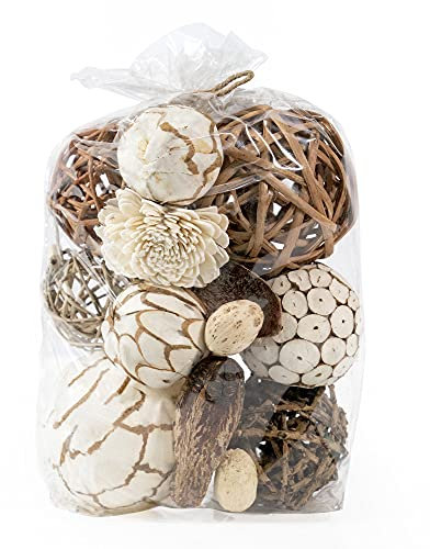 ANDALUCA Natural Tones Remplisseurs de vases et Bols (Orbes naturels)