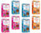 Angelic Free From 8 Pack Vegan & Gluten Free Cookies – Mixed Flavours (3 Chocolate Chip, 3 Double Chocolate, 2 Ginger & Chocolate Chip) – Allergen Safe, Dairy, Nut, Soya & Egg Free