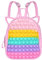 Ainiv Pop Tasche It, Fidget Toys Tasche Pop Kinder, Package Fidget Toys Crossbody Geldbörse Set, Popit Push Pop Bubble Anti Stress Spielzeug Handtasche, Plopper Bag Kleine Geschenke für Kind