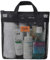 KPX Dusch-Caddy, Netztasche, schnell trocknend, Kulturbeutel, Bad-Organizer zum Aufhängen, für Studentenwohnheim, Strand, Fitnessstudio, Schwimmbad, Yoga und Reisen (1 Stück, schwarz)
