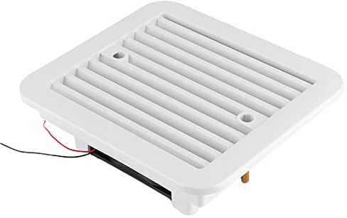 Seitenabluftventilator 12V Abluftventilator für Wohnwagen Anhänger Boot Yacht weiß