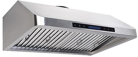 Hotte Aspirante avec Moteur 1530 m3/h - 1200 mm - Combisteel