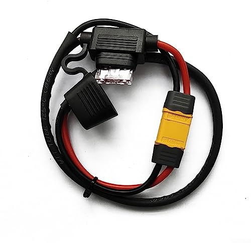 Ebike Battery Power Cable 14AWG Discharge Wire for XT60 High Temperature Resistance