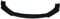 Labbro anteriore, kit per spoiler frontale, kit splitter, nero lucido, elevata robustezza, kit universale per corpo spoiler anteriore