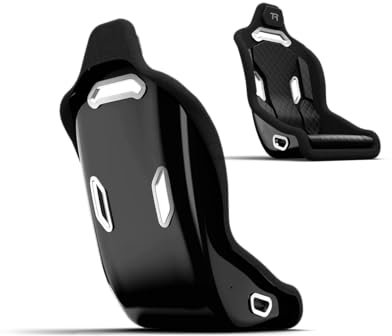 Trak Racer- TRX Hybrid-Fixsitz aus Fiberglas – ganz in Black – nur Sitz