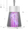 Zapper extérieur, Portable Intérieur, Zapper Moustique Intérieur, Anti-Moustique Lampe, Zapper à Mouches USB avec Brosse Pure, Pièges à Mouches LED Sans Rayon pour La Maison, Cuisine, Bureau