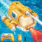 3T6B Ferngesteuertes Motorboot für Kinder, 2,4-GHz Dual Propeller RC-Boote mit Sprühnebel, Licht und 360° Rotation, Zwei Spieler Können Gegeneinander Spielen, Kinder Wasser-Party Gesche