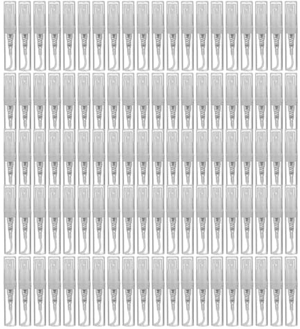 GYWHOOFT 100 botellas de spray transparentes de 5 ml, paquete pequeño de cosméticos, atomizador, botellas de perfume, recipiente atomizador, para spray líquido