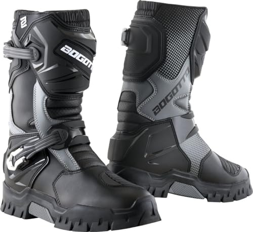 Bogotto Xeton wasserdichte Adventure Stiefel, schwarz/grau, 42 | Wasserdicht