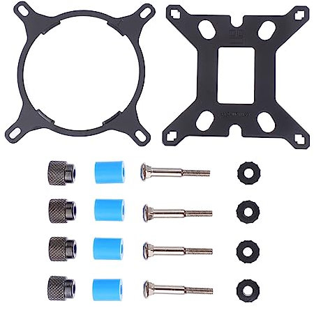 HOMSFOU CPU Cooling Retention Bracket Set Radiator Mount Plate Heatsink Holder Provide Stability Strong Impact Resistance Compatible with Lga 17Xx CPU Interface Motherboard for Pc Assembly