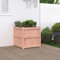 KLYEON Fioriera da Giardino 60x60x60 cm in Legno Massello di Douglas,Fioriera Quadrata in Legno massello di Douglas per Esterno con Ampia capacità e Funzione Decorativa Vasi e fioriere