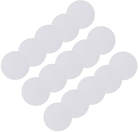 Amosfun 30stücke Selbstklebender Reparaturflicken Aus Hochwertigem PVC-Material Robust Und Langlebig Für Zelte Rucksäcke Aufblasbare Spielzeuge Und Regenmäntel Einfach Anzuwenden