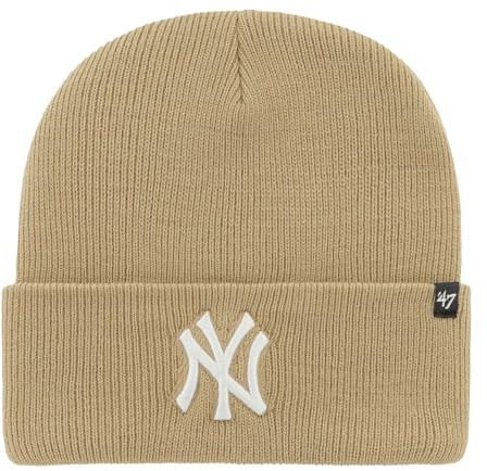 '47 Brand Beanie Wintermütze - Haymaker NY Yankees Khaki