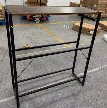 Suhu Getränkekistenregal 2 Kisten Getränkeregal mit Ablage Regal Getränkekisten Küche Kistenregal Wasserkistenregal Bierkistenregal, Speisekammer Abstellraum Balkon Belastbarkeit 150kg Schwarz