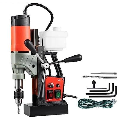 Taladro magnético de 1200W y 40mm, 13000N, banco eléctrico Mag, máquina perforadora for estructura de acero de ingeniería herramientas eléctricas