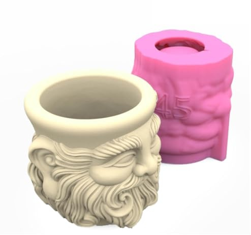 Moules en silicone pour pots de fleurs, résines, personnes âgées, plantes grasses, vases