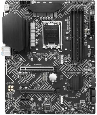 motherboard Fit For MSI PRO Z690-P DDR4 LGA1700 supporta la CPU I9-12900K I7-12700K utilizza il chipset Intel Z690, 4x 128 GB ATX