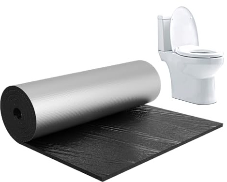 Toilet Cistern Insulation Against Condensation, Waterproof Self-Adhesive Condensation Protection Fleece - 100 x 40 cm Insulation Film for the Toilet Cistern | For Protection of Sink, Bathtub, You