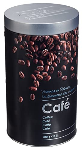 Secret de Gourmet - Boîte à café ronde relief