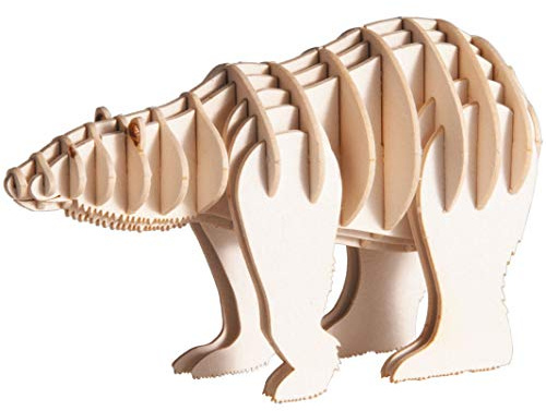 Fridolin 11655 3D-Papiermodell - Eisbär