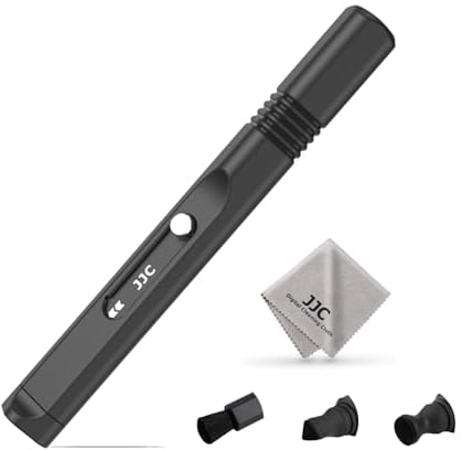 Stylo de nettoyage d'objectif JJC pour filtres d'appareil photo reflex numérique, caméscopes, jumelles, écran LCD, claviers, appareils électroniques et objectifs