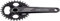 SHIMANO Unisex – Erwachsene M6100 Kurbelgarnitur, schwarz, 175mm