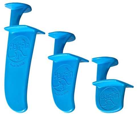 As Seen On Shark Tank - HairFin Haircut Tool Kit, Set of 3 Includes 2”, 3”, and 4” Hair Cutting Guides - Made in USA