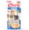 INABA Churu Cremige Katzenleckerlis Cat Treats mit 30% Thunfisch, Hohe Feuchtigkeit, Nur 6 kcal pro Tube | Premium Katzen Schleckies aus Japan 56 g (1er Pack)