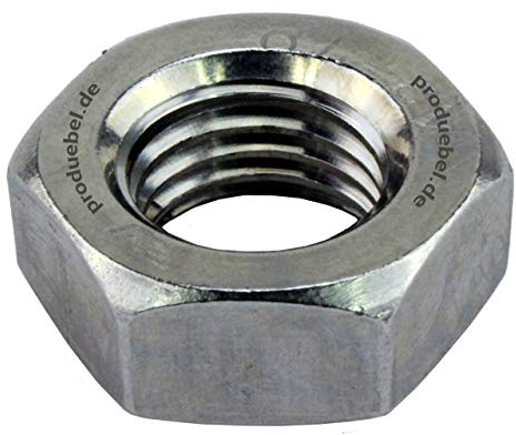 DIN 934 Sechskantmutter Edelstahl A2 V2A M 10 * 100 Stück