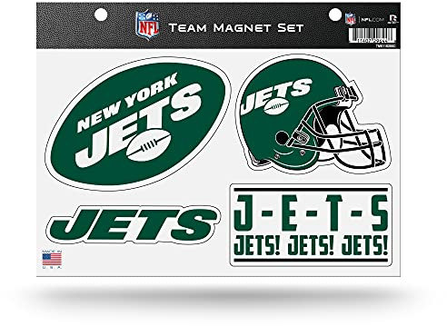 Rico Industries NFL Football New York Jets Alternate Team Magnetbogen