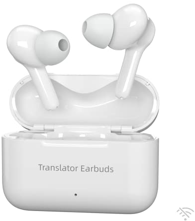 Xupurtlk Offline Language Translator Earbuds Unterstützung 71 Sprachen & 56 Akzente 0,5s Echtzeit-Übersetzung, für Musik und Anrufe