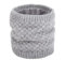 Tbkoly Modischer Schal Wickelschals Poncho Schal, warmer Unisex Rundhals Schal Frauen Winter einfarbiger dicker Strickfellschal warmer Kaschmirschal einfacher Beanie Schal (Farbe: 8, Größe: A)
