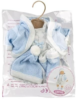 Llorens - Kinderkleid, Blau, Mini, Trgerlos, Sommer, Casual, 2 Jahre, 106, DE