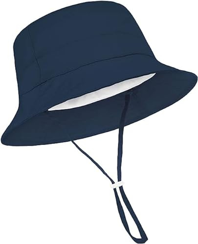 Durio Baby Sonnenhut Kinder Uv Schutz Breite Krempe Fischerhut Hut Sonnenschutz Unisex Junge Mädchen