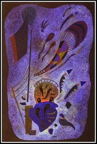 Twilight Painting von Wassily Kandinsky DIY 5D Diamond Painting Kits DIY Arts Craft für Home Wall Decor Geburtstagsgeschenke