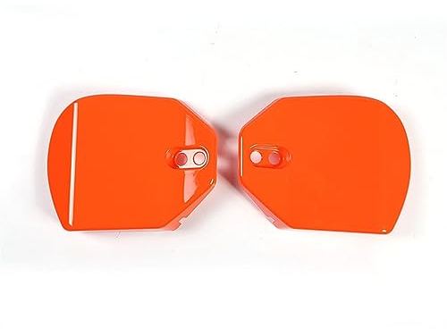 Innenzierleiste Für Chevrolet Für Corvette C8 Für Stingray Z51 Z06 2020-2023 Auto Rear Shock Tower Top Schutz Abdeckung Trim Aufkleber Zubehör Auto Innenraum (Farbe : Orange Color)