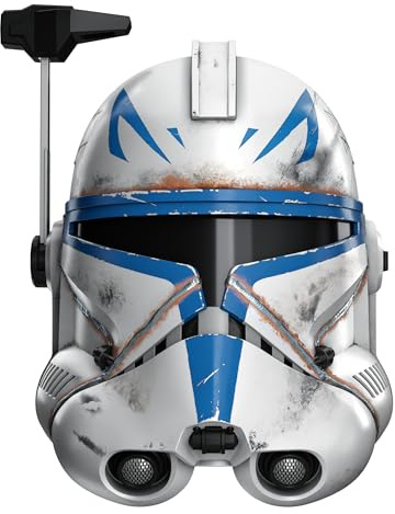 Star Wars The Black Series Clone Captain Rex Premium Electronic Helmet, Ahsoka Adult Roleplay Item