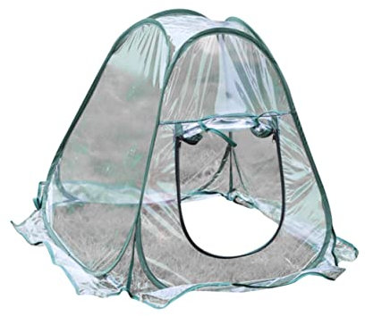 Yardwe Gewächshaus-bausatz Mini Garten-gewächshaus Aus PVC Tragbar Für Außenbereich Mit Wärmer Als Blumengartenabdeckung