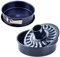 Dr. Oetker 9923250 Moule gâteau rond à double fond, moule à manqué avec fond à savarin, moule à gâteau rond, moule à brioche, moule à manqué à charnière, Acier, Emaille, 26 cm, 28 cm