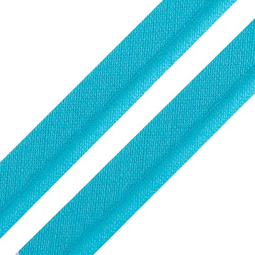 5m Paspelband Stoffband Nähkante Paspelschnur zum Nähen 10mm breit Farbwahl, Größe:10mm, Farbe:aquamarin