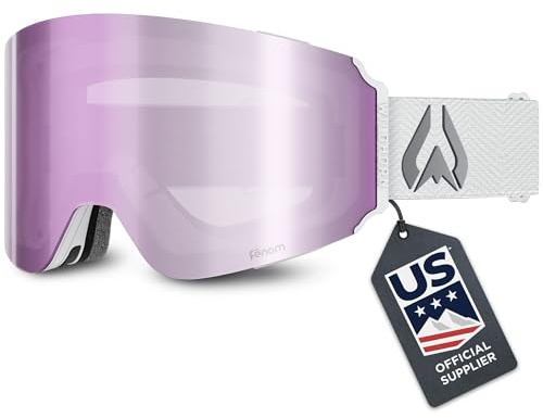 Wildhorn Maxfield Pro Ski Goggles -US Ski Team Supplier- Snowboard Goggles Men, Women & Youth-Interchangeable Magnetic Lenses