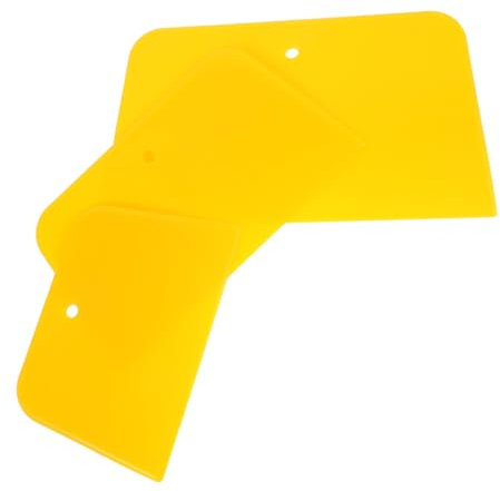 SWOOMEY 3stücke Teiliges Auto Body Füllstoffschaber Ultra-weiche Spachtel Für Präzise Anwendung Von Füllstoffen Für Autoreparaturen Und Lackierungen Vielseitig Einsetzbar Und