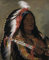 ARTXLXXBN Berühmte Gemälde Gemälde Fotodruck Malerei Poster ein Brave of the Bad Arrow Points Band von George Catlin Modem-Grafik für Wohnzimmerdekoration 60x90cm