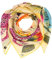 FRAAS Halstuch Damen aus 100% reiner Seide - Nickituch mit Tier-Muster - 88 x 88 cm - Schickes Seidentuch Bandana