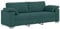 vidaXL Sofa 3-Sitzer Dunkelgrün 178 cm Stoff