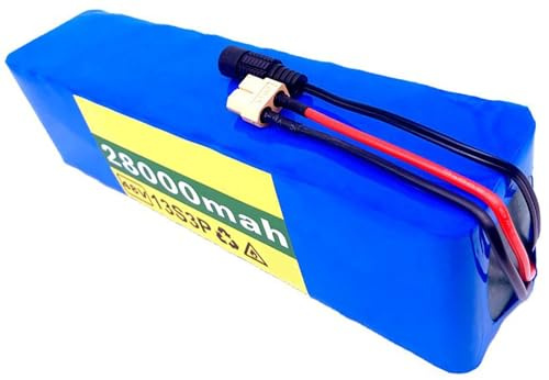 48V 28Ah Ebike Battery Removable Replacement Battery 13S3P Electric Bike Battery Pack Waterproof High Power Battery with Charger for 200W-1000W Motor 48V 28Ah,XT60