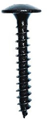 Alsafix - 500 vis de penture D. 6 x 30 mm zinguée noire TX 30 - VPN60030 - Alsafix